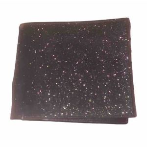Maison‎ Martin Margiela Glitter Textured Leather Bifold Wallet Men's